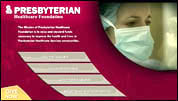Presbyterian Healthcare Foundation - Large Format LCD Touchscreen